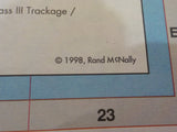 Map Norfolk Southern system map 1999 NS
