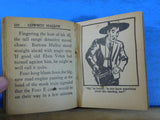 Cowboy Malloy A Western by Mark Millis 1940 Big Little Book Hard Cover