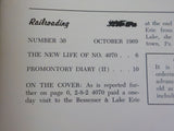 Railroading Magazine #30 1969 October Promontory Diary Loco #4070