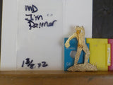 Jaycees Maryland Jim Palmer In Uniform With Baseball Bat On Brown Base  PIN
