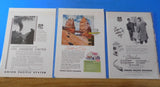 Ads Union Pacific Railroad Lot #48 Advertisements from various magazines (10)