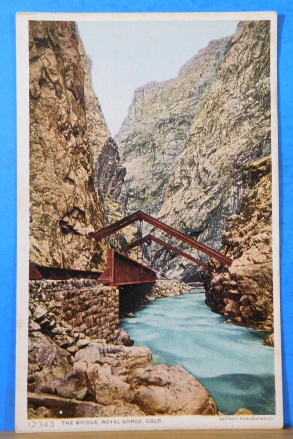 Postcard Bridge, The Royal Gorge Colorado