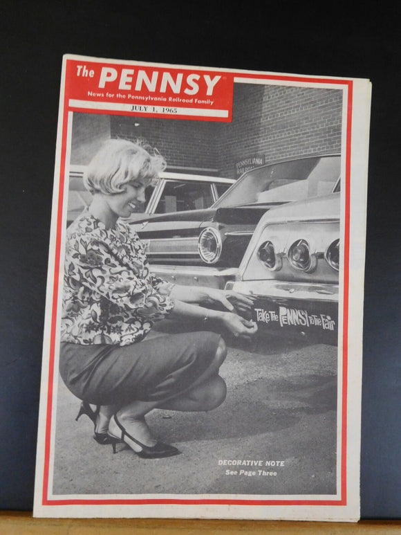 Pennsy Employee Magazine, The 1965 July 1 Decorative note