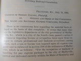 Annual Report Kentucky 1905 Hard Cover Railroad Commission