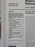 Modern Railways 1964 February British Rys passenger plans BR Freight Plan