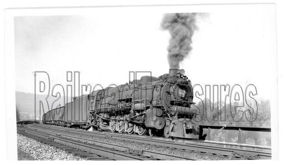 PHOTO Pennsylvania Railroad #6749 Locomotive Photo 1955 PRR 3 x 5 1/2