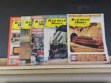 Railroad Model Craftsman Magazine 1987 Lot of 5 Jan FEb March April July