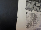 Model Craftsman RMC 1946 January Erie caboose Signal tower Central Vermont