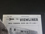 Upper Canada Railway Society Newsletter #463 May 1988 Amtrak Viewliner