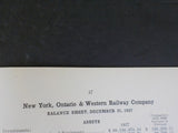 New York New Haven and Hartford Railroad Company Annual Report 1927