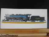 Southern #5204 Christmas Card Sturdy Santa Fe's