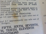 Great Northern Employee Timetable #103 Minot Division 1962