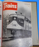 Trains Magazine Suckert Bound  Issues 1954-1959 12 Issues