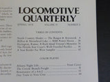 Locomotive Quarterly 1979 Spring Vol 3 #3 BAR B&ML FEC