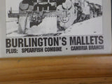 Burlington Bulletin #34 Mallets Spearfish Combine Cambria Branch