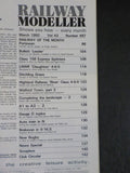 Railway Modeller 1992 March V43 #497 Portewan Cornish 009 Auto train N scale