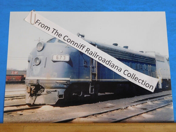 Photo L&N Locomotive #673 8X11Color  Louisville & Nashville