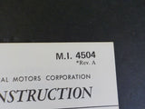 EMD Maintenance Instructions MI 4504 Rev A Locomotive load control and commutato
