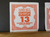 Guitar strings Lot of 4 packages  Electric or Acoustic ERnie Ball 52 17 13