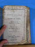 New York Air Brake Co Instruction Pamphlet #5039-4 Sup 1 Single Car Testing Devi
