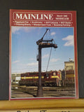 Mainline Modeler 1986 March  Composite car 1941 CNW Elevated crossing shanty Gas