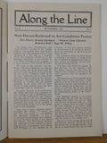 Along the Line 1932 September New York New Haven & Hartford Employee Magazine