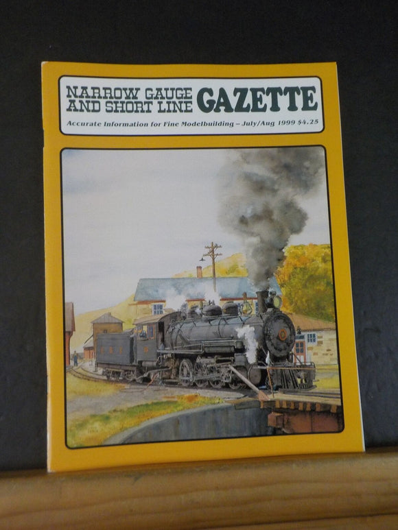 Narrow Gauge & Short Line Gazette 1999 July August D&RGW 4000 Series Box-Outfit