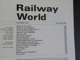 Railway World 1973 October Vol 34 No 401 It's not just the engines Gresley engin