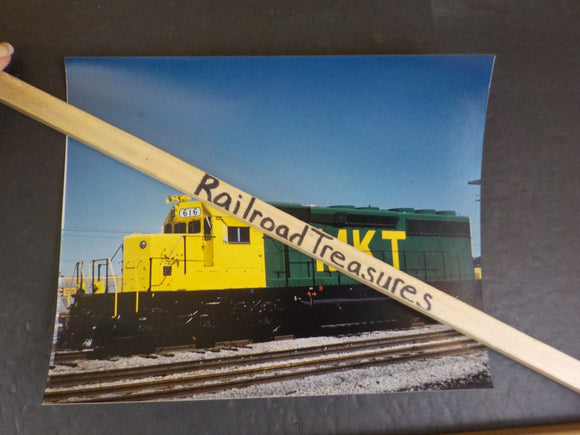 Photo M-K-T Railway Locomotive #616 Riverdale IL 1979    8 x 10 Color