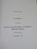 New York New Haven and Hartford Railroad Company Annual Report 1930 59th