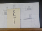 Drawing CPR central division Engine house at Reston Manitoba HO Scale