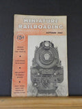 Miniature Railroading 1941 Autumn Vol 4 #3 Magazine Sound Live steam O gauge