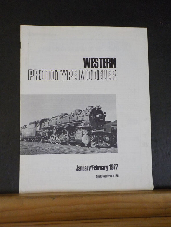 Western Prototype Modeler 1977 January February ATSF RI VGN