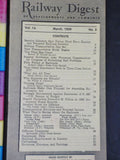 Railway Digest of Developments and Comments 1959 March V14 #3