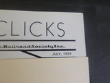 Wheel Clicks 1994 July Pacific Railroad Society Riding the Capitols
