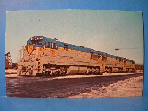 Postcard Delaware & Hudson 703 Colonie NY 1967