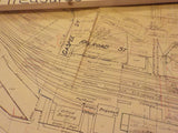 Map NYNH&H Boston &  Providence maps Lot of 4 1915 Damage