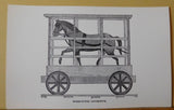 Postcard Horse Power Locomotive