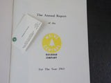 Maine Central Railroad Annual Report 1963 sc