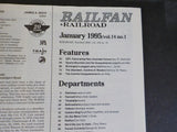 Railfan & Railroad Magazine 1995 January Sparta Mountain and the Susquehanna Loo