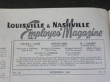 Louisville & Nashville Employee Magazine L&N 1955 December