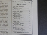 Model Railroader Magazine 1944 January Plans of the Burlington 4-6-4 How to make