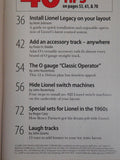 Classic Toy Trains 2008 July Operation Scenery how to tips Lionel Legacy