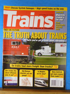 Trains Magazine 2009 July Truth about trains High speed trains on the way