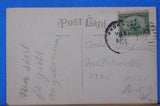 Postcard C&NW Station Kaukauna Wis. Postmarked 1921Chicago & North Western