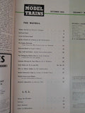 Model Trains 1954 October Helper service Trestle on a curve Realistic Operation