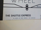 Wheel Clicks 1982 June Pacific Railroad Society The Shuttle Express