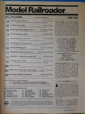 Model Railroader Magazine 1987 June Building scenery GN Tandem compound Consolid