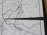 Illinois Terminal Railroad Lot Serving the Heart of the Nation map/prints