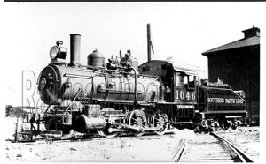 PHOTO Southern Pacific Lines Locomotive #1046 San Pedro California 1917 3x5